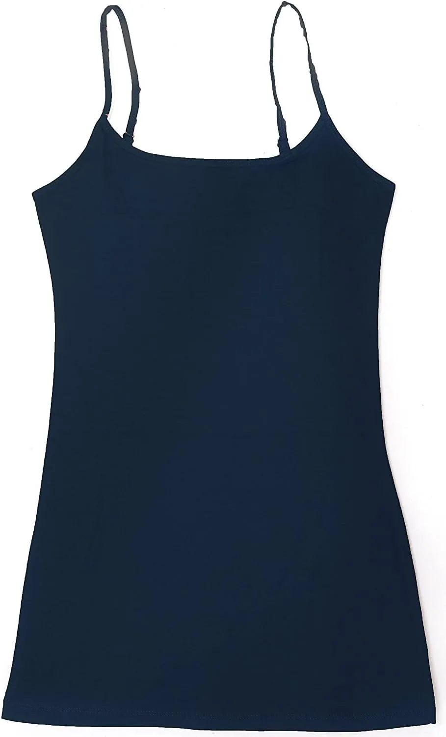 Active Basic Junior Women's Casual Plain Layering Camisole Cami Top Tank - 4 Pack