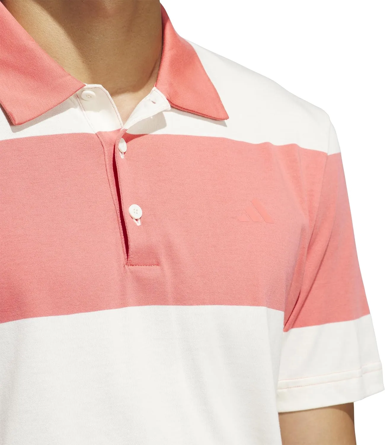 adidas Men's Colorblock Rugby Stripe Polo Shirt