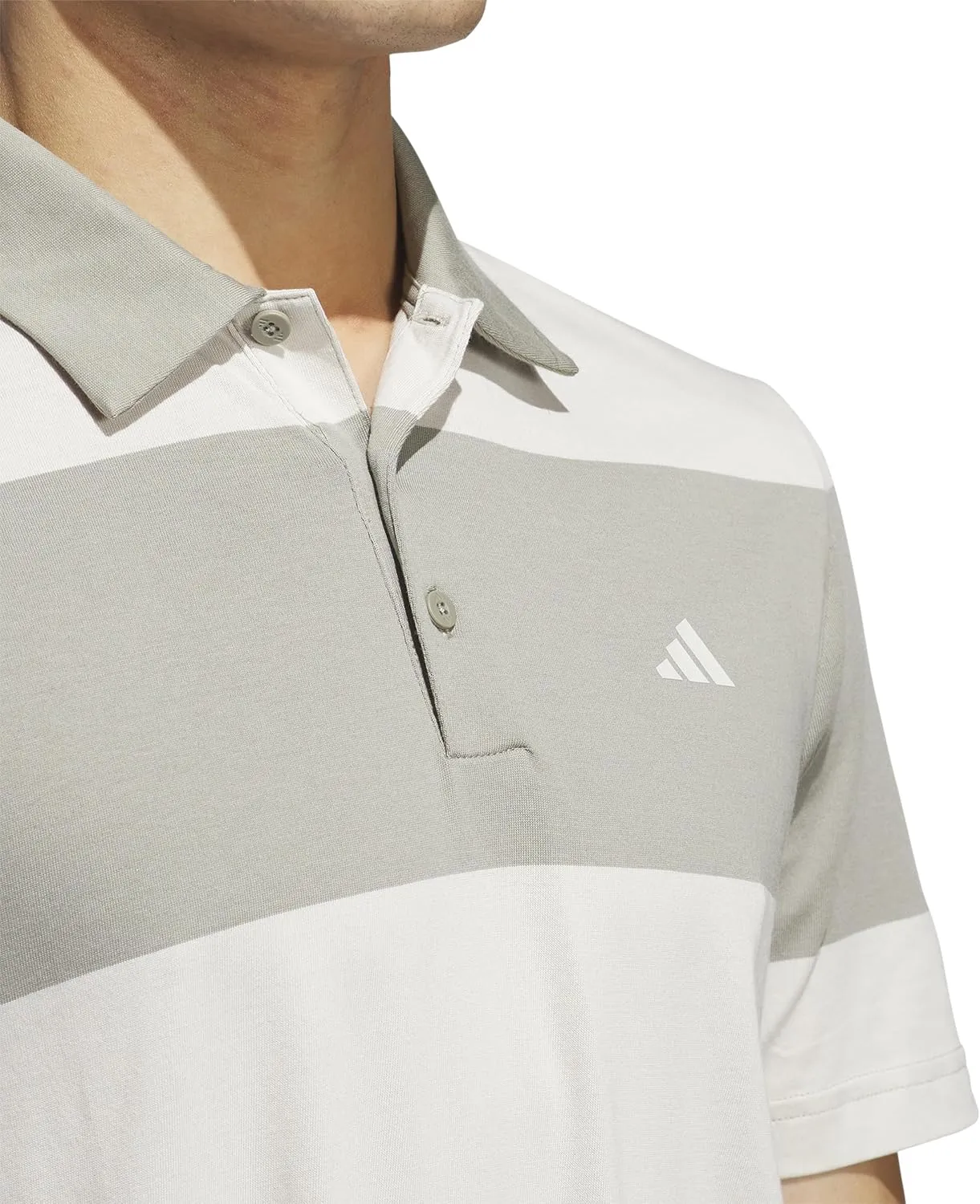 adidas Men's Colorblock Rugby Stripe Polo Shirt