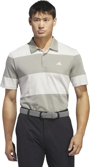 adidas Men's Colorblock Rugby Stripe Polo Shirt