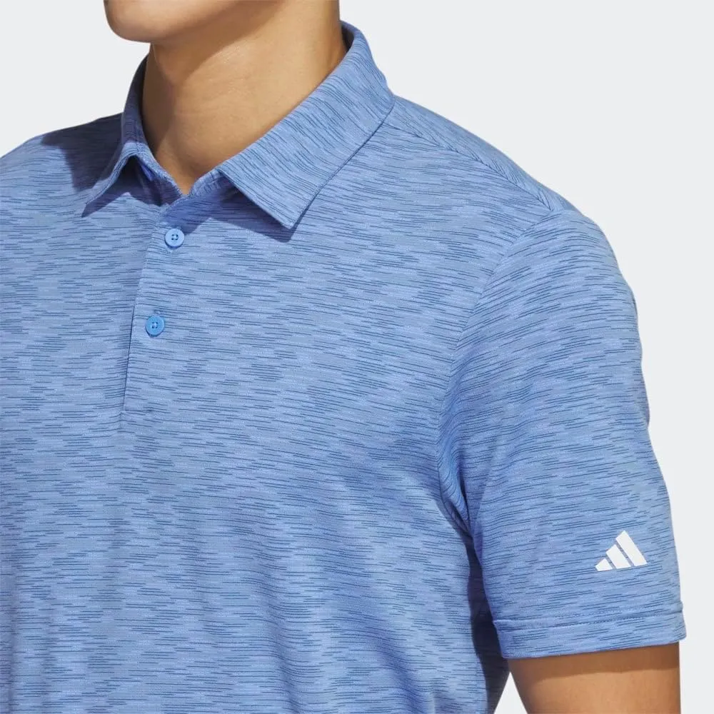 adidas Men's Space Dye Golf Polo Shirt