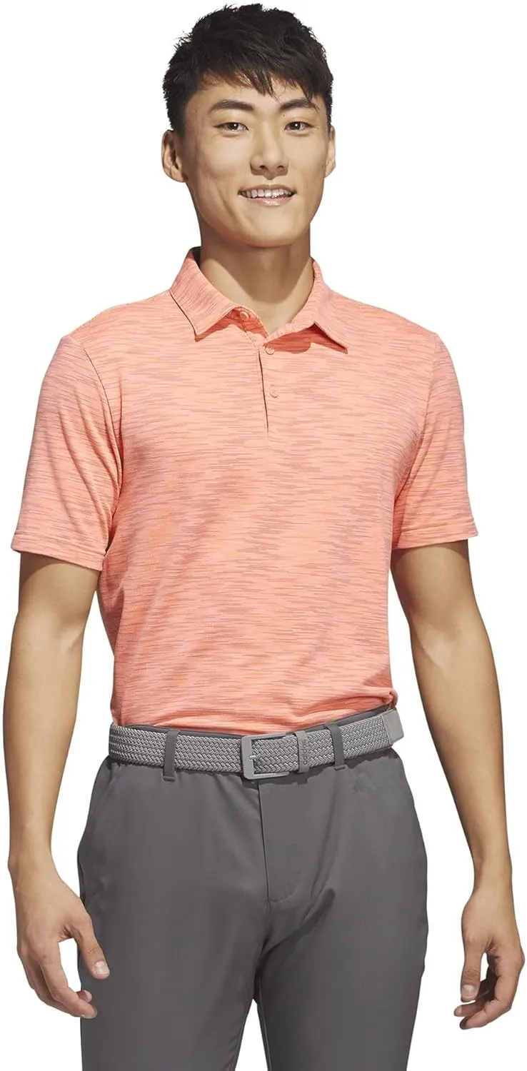 adidas Men's Space Dye Golf Polo Shirt