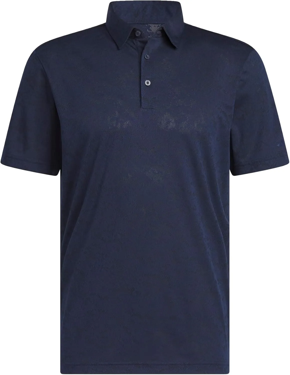 adidas Men's Textured Jacquard Golf Polo Shirt