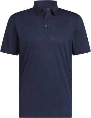 adidas Men's Textured Jacquard Golf Polo Shirt
