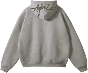 Aelfric Eden Embroidery Hoodies Oversized Y2k Hooded Sweatshirts Unisex Solid Color Hoodie Streetwear Pullover Tops