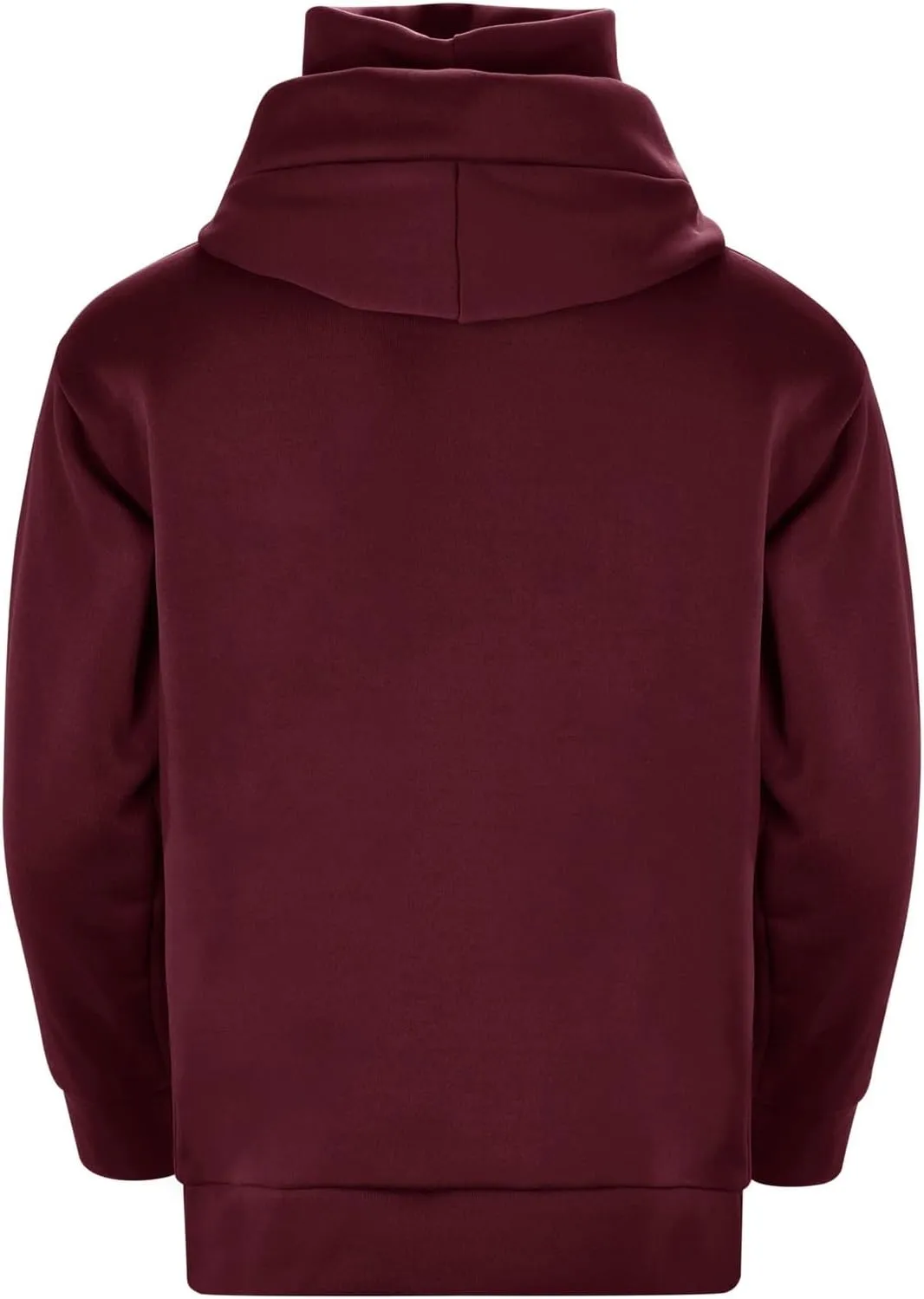 Alalaso Ninja Hoodie Men Double Neckline Cotton Pullover Windproof Warm Japanese Assassin-Style Sweatshirt for Men and Women