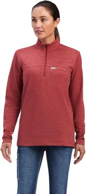 Ariat Women's Rebar Foundation 1/4 Zip Shirt