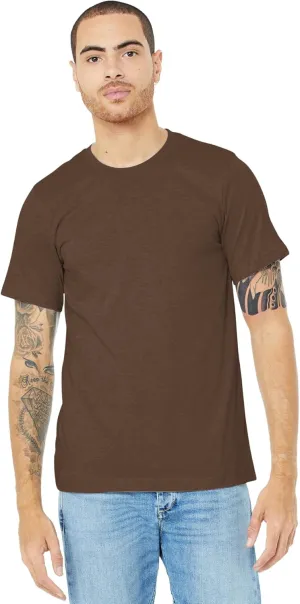 Bella   Canvas Adults Unisex Heather CVC T-Shirt