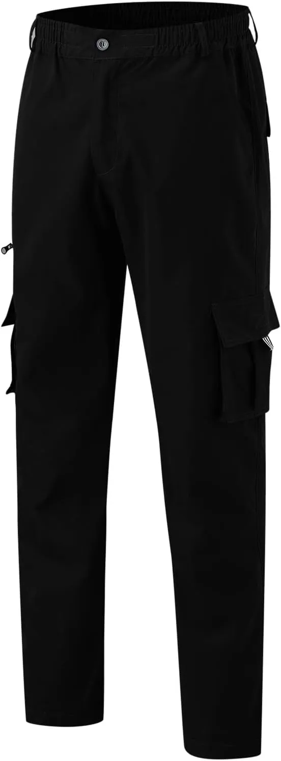 Big and Tall Sweatpants for Men Slim Fit Fleece Lined Sweatpants Plain Zipper Pockets Pants Gym Sports Joggers Every