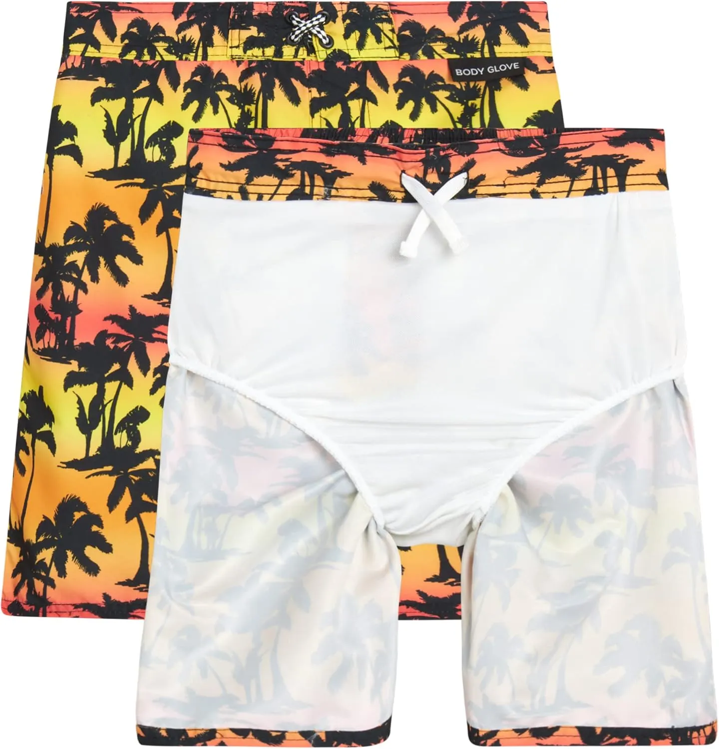 Body Glove Boys Rash Guard Set - UPF 50  Swim Shirt and Bathing Suit Trunks - Swimwear Set for Boys (4-12)