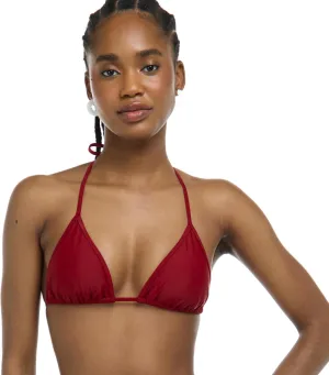 Body Glove Women's Smoothies DITA Solid Slider Triangle Bikini Top Swimsuit