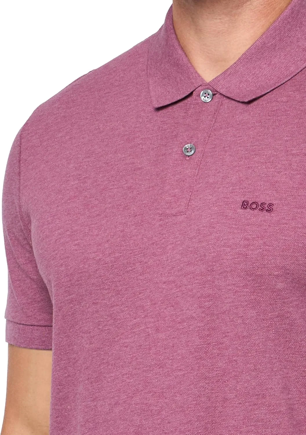 BOSS Men's Pallas Short Sleeve Pique Polo Shirt