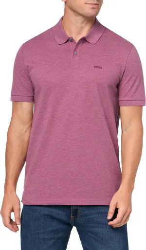 BOSS Men's Pallas Short Sleeve Pique Polo Shirt