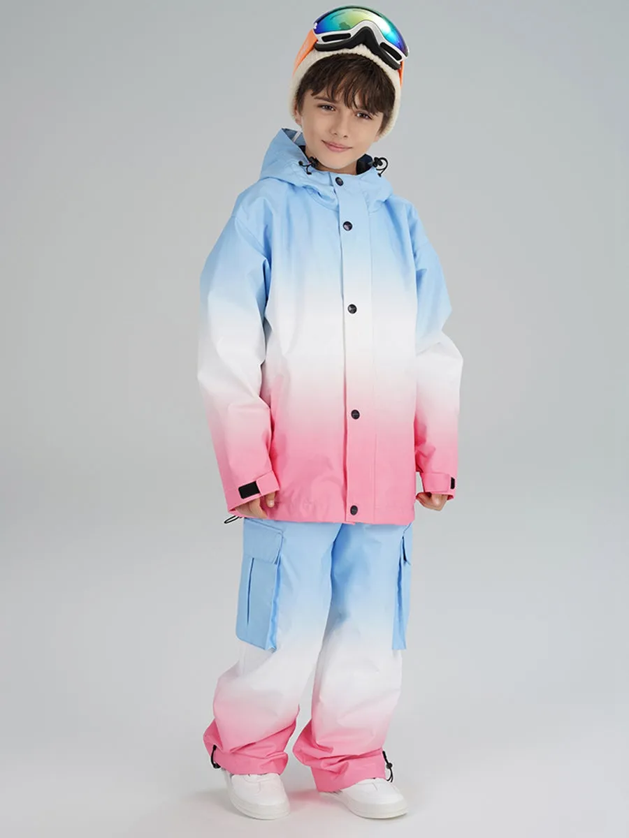 Boys Grandient Snowsuits