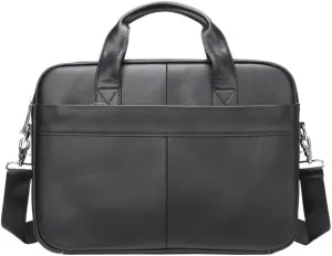 Business Men's Briefcase Vintage Top Layer Cowhide Computer Tote Business Briefcase