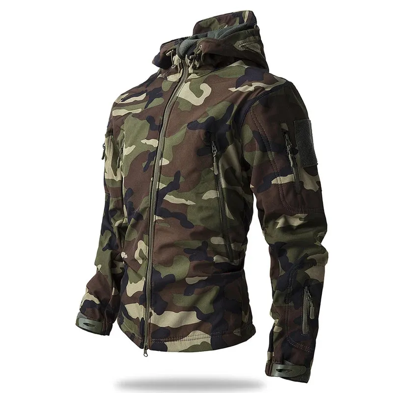 Camo Waterproof Ski Jacket