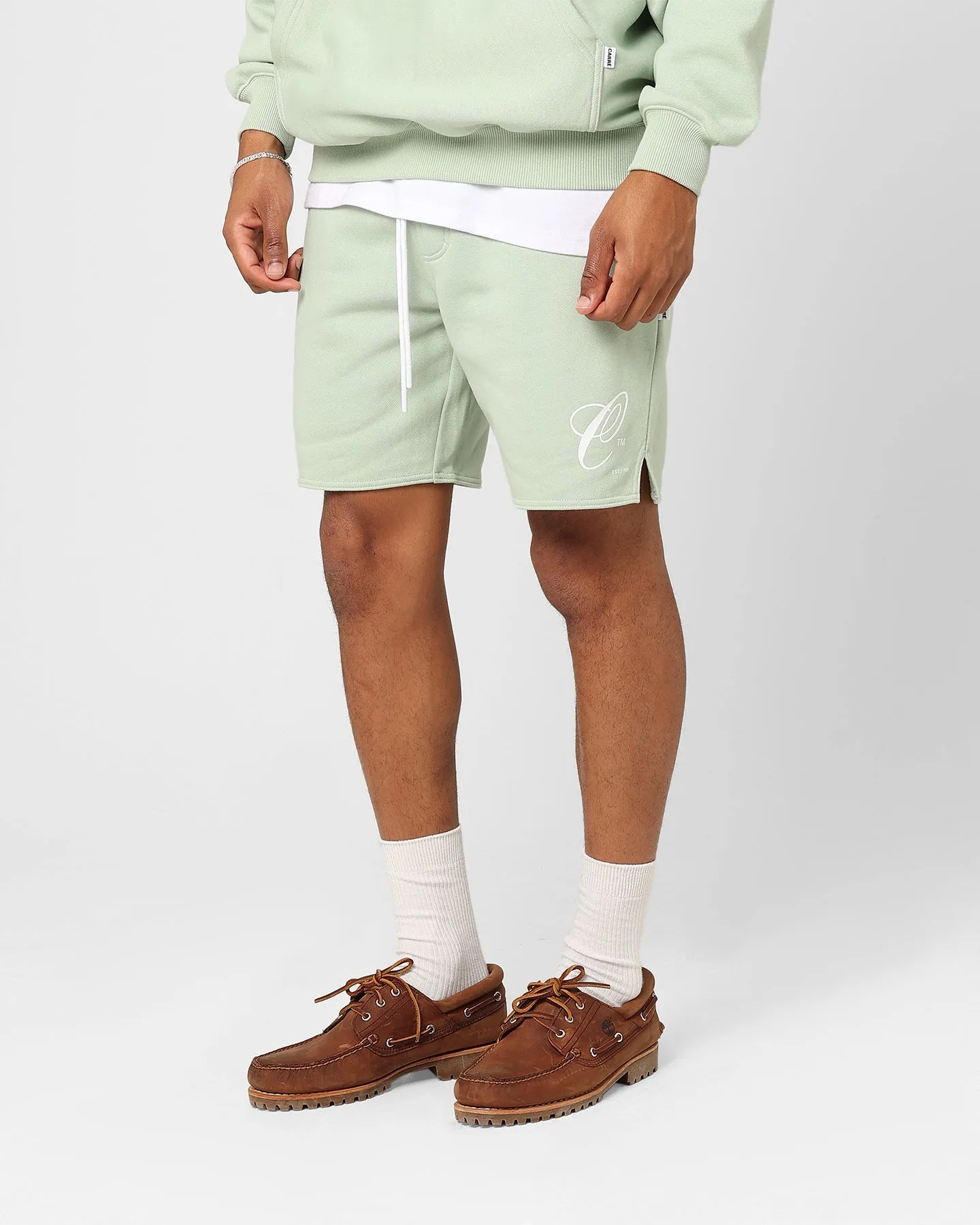 Carre Capital C Terry Shorts Pistachio