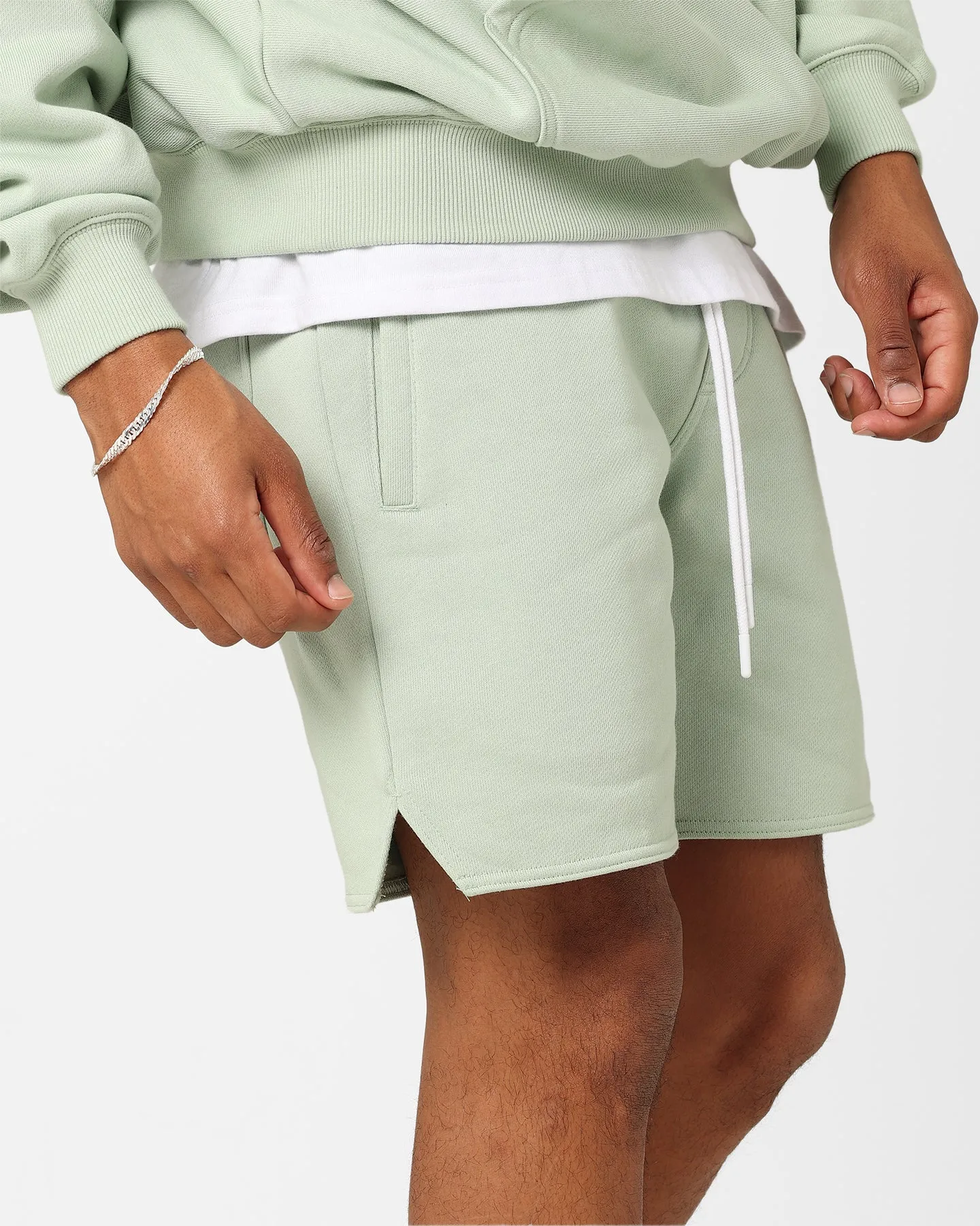 Carre Capital C Terry Shorts Pistachio