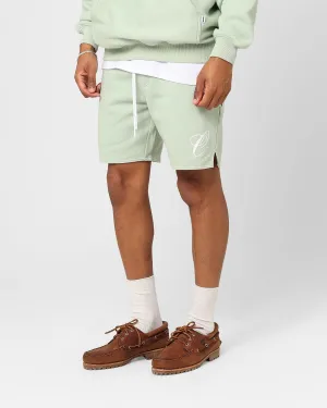 Carre Capital C Terry Shorts Pistachio