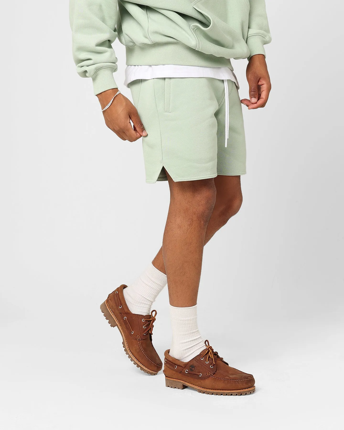 Carre Capital C Terry Shorts Pistachio