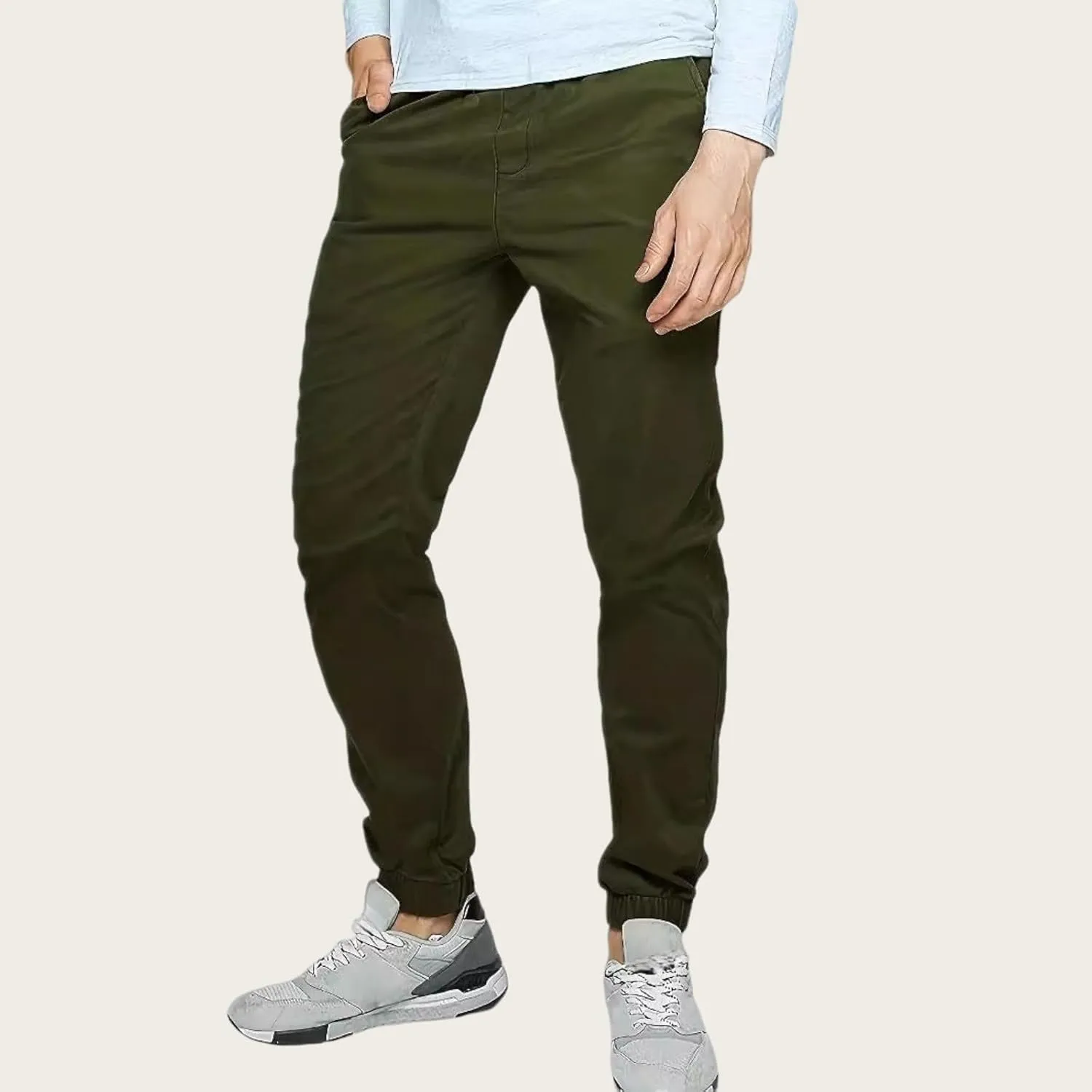 Casual Pants for Mens Cargo Fashion Overalls Slim Fit Lightweight Sweatpant Tether Leg Straight Comfy Fall Trousers