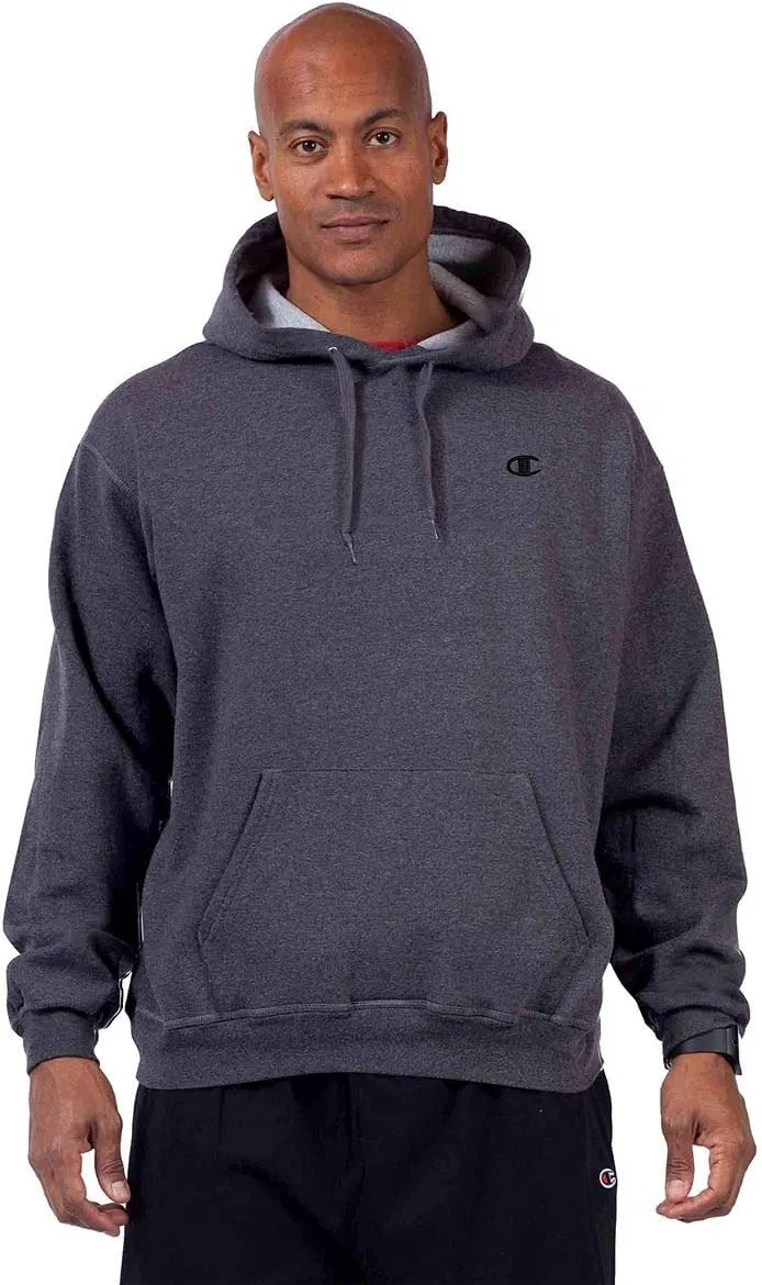 Champion Big and Tall Hoodies for Men - Fleece Pullover Sweatshirt Mens Hoodie