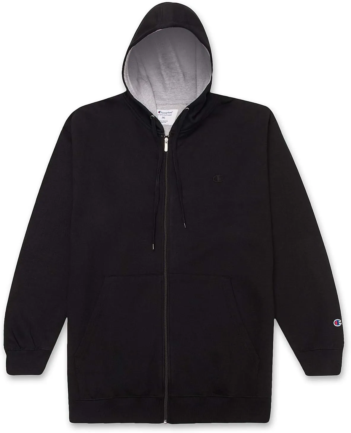 Champion Big and Tall Zip Up Hoodies for Men  Mens Fleece Zip Up Hoodie Jacket