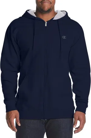 Champion Big and Tall Zip Up Hoodies for Men  Mens Fleece Zip Up Hoodie Jacket