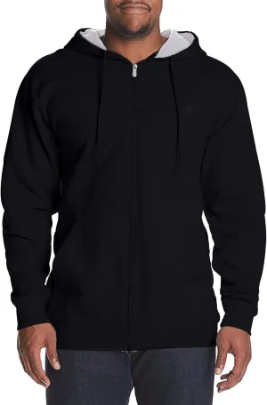 Champion Big and Tall Zip Up Hoodies for Men  Mens Fleece Zip Up Hoodie Jacket