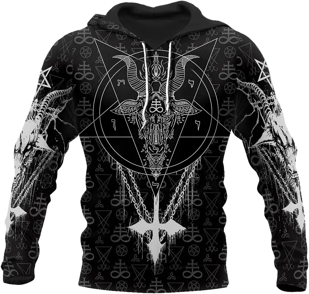 CHAOS MONKEY Unisex Mens Hoodies 3d Print Pullover Hooded Sweatshirt Hoodie for Men Women