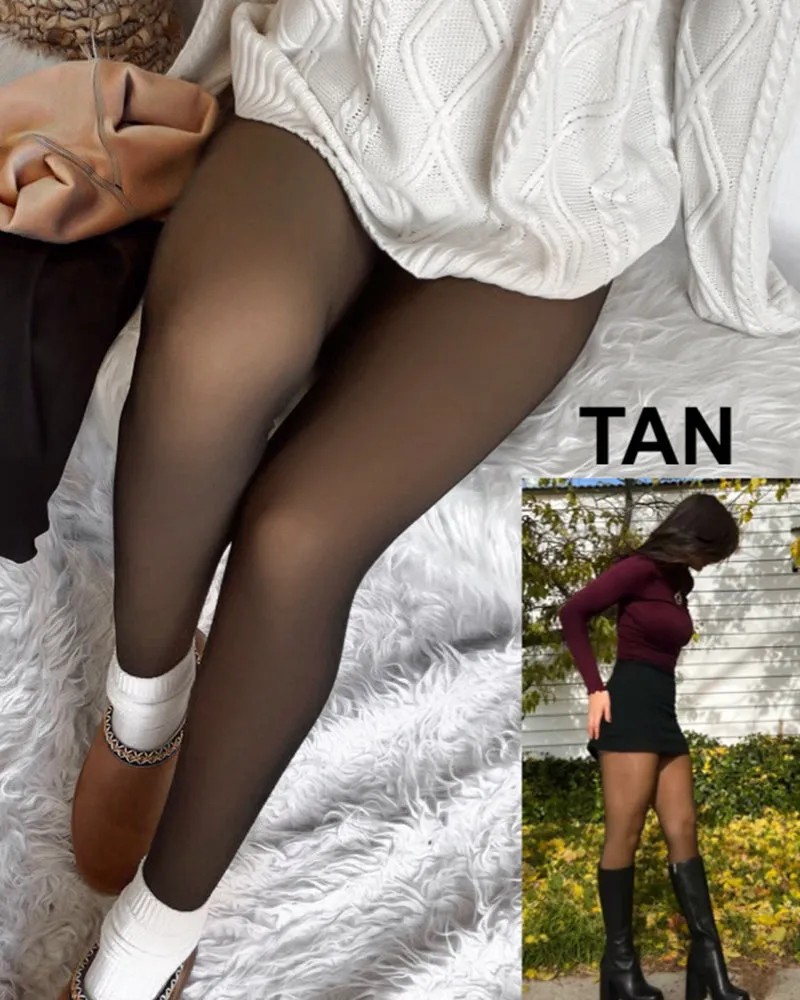 Christmas SaleTranslucent Fleece Lined Tights
