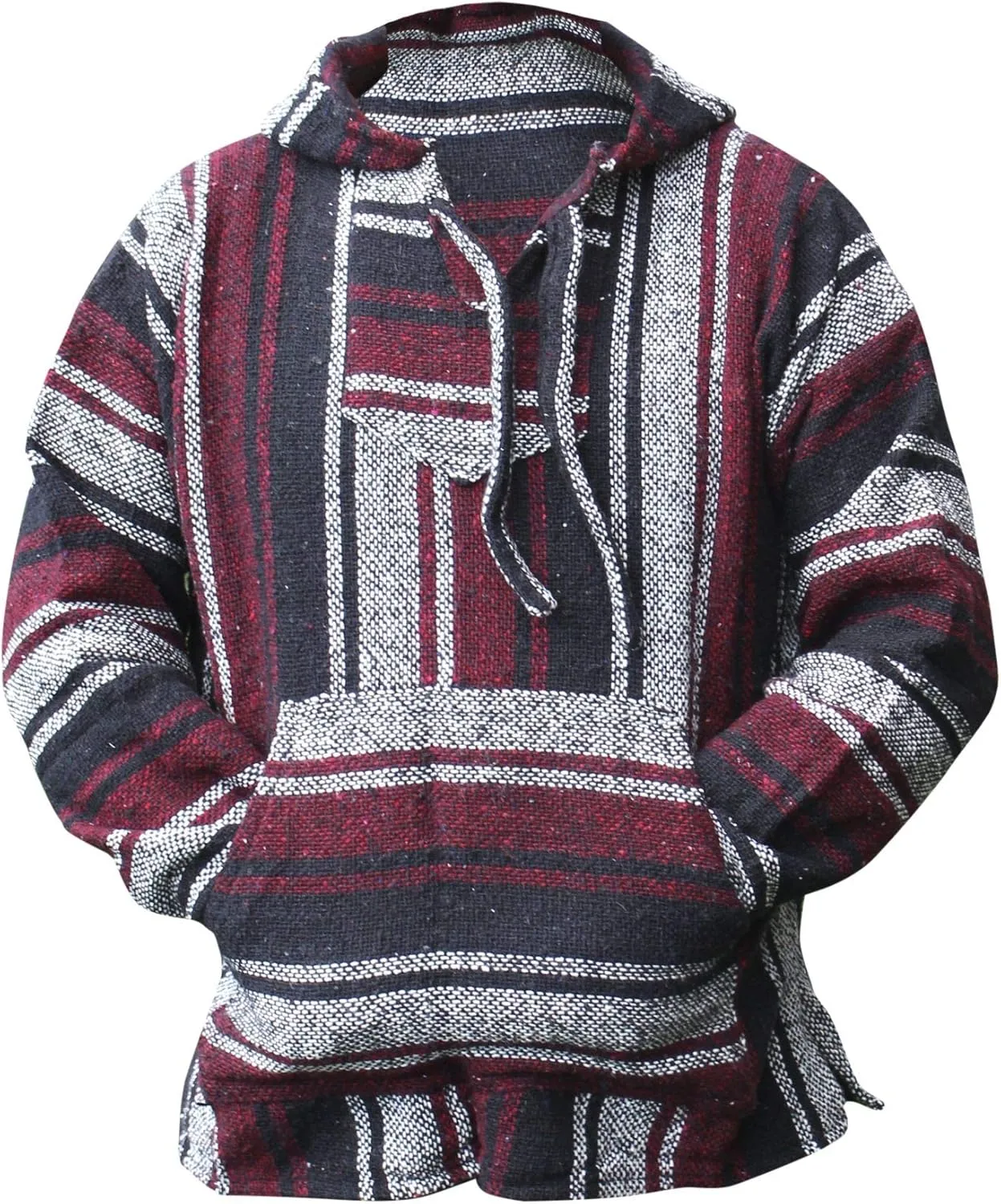 Classic Mexican Baja Hoodie Sweater Pullover