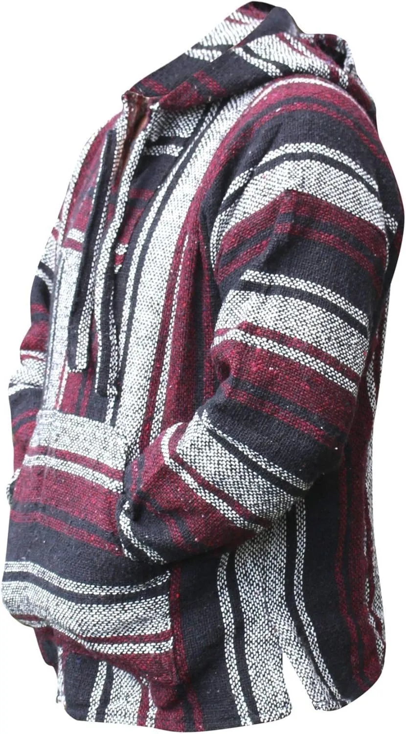 Classic Mexican Baja Hoodie Sweater Pullover