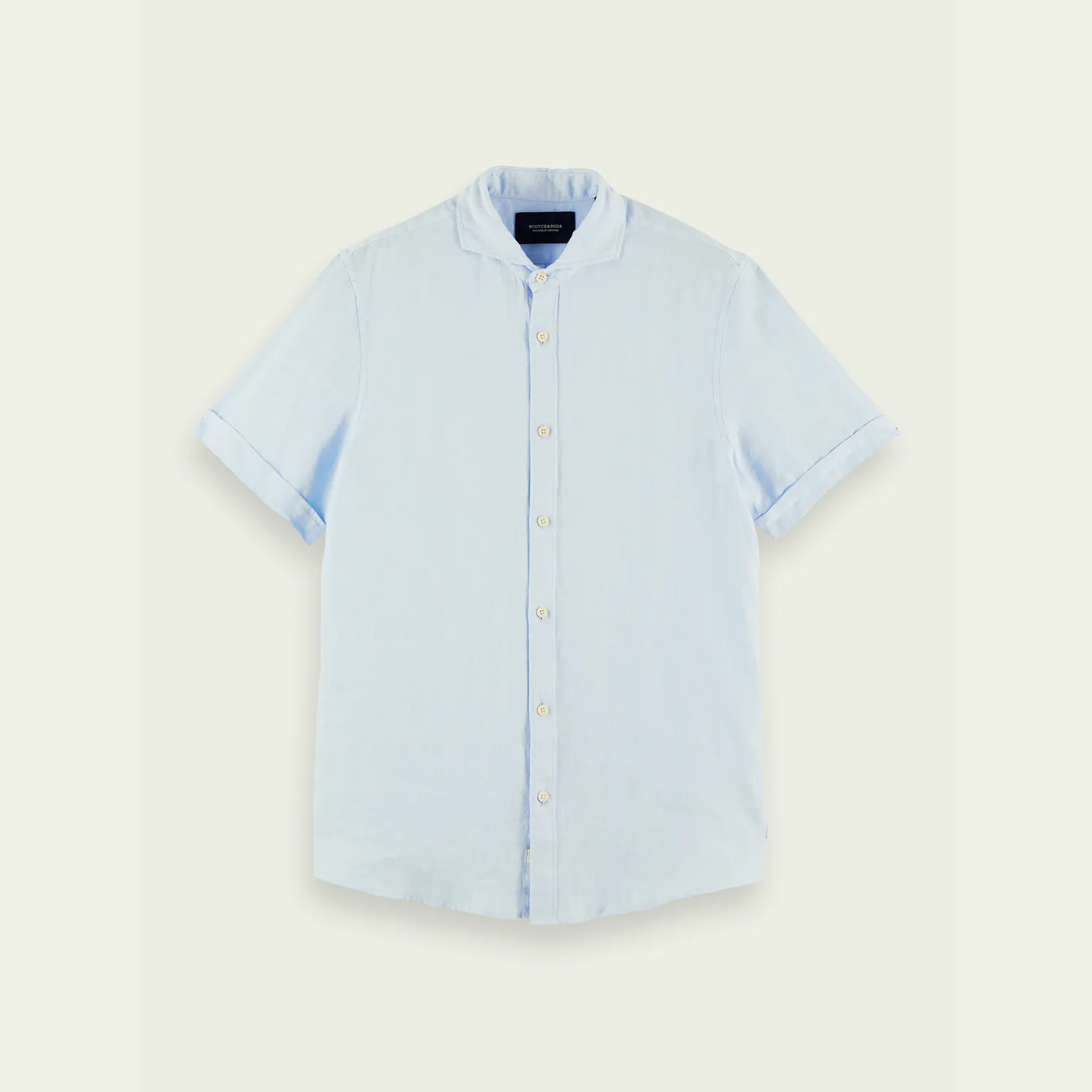 Classic Short-Sleeve Shirt (Light Blue)