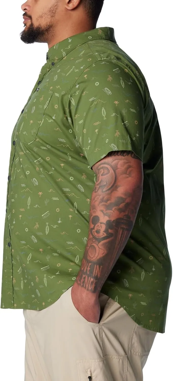 Columbia Men's Rapid Rivers Printed Short Sleeve Shirt