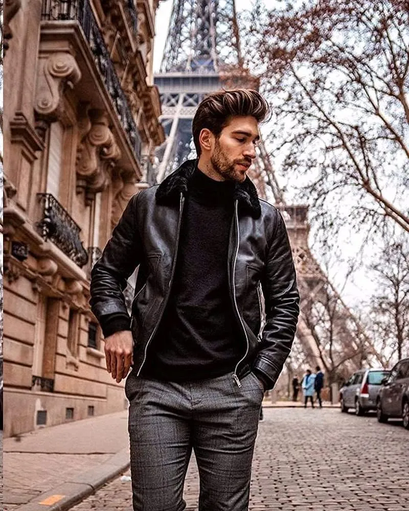 COOFANDY Men's Slim Fit Mock Turtleneck Pullover Sweater Casual Basic Knitted Thermal Sweaters