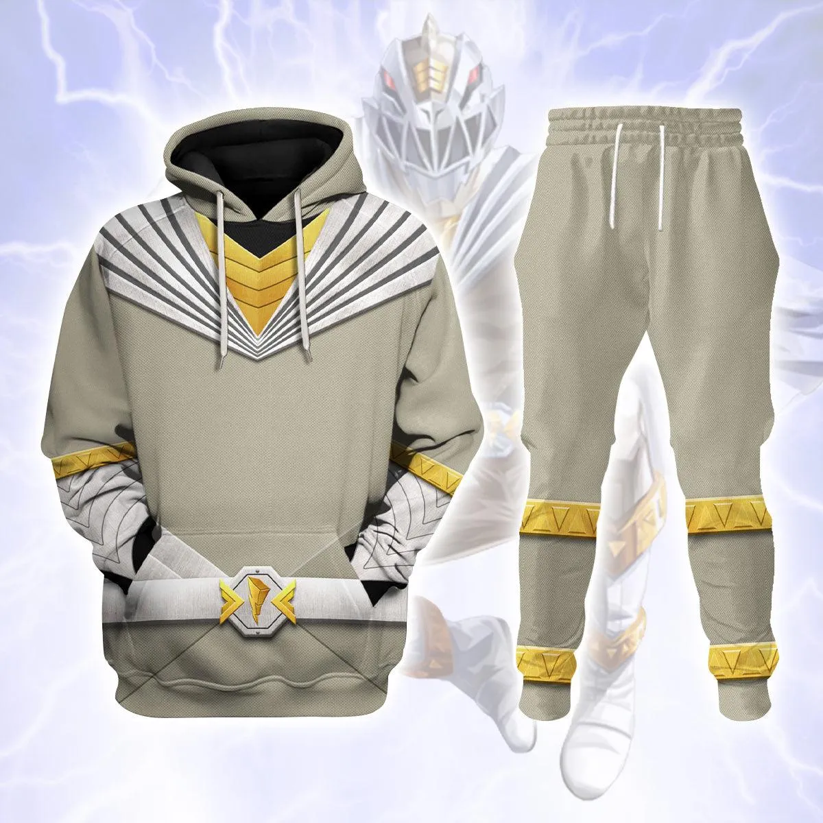 Cosmic Fury Grey Ranger Hoodies Sweatshirt T-shirt ZipHoodies Sweatpants