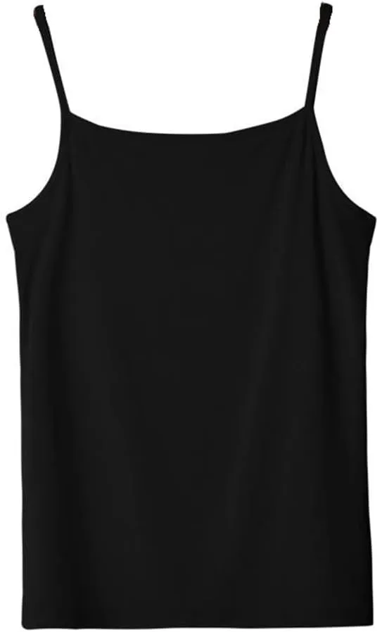 CSCDD Versatile Camisole Tank Top for Women's Slim Fit Elastic Bottom
