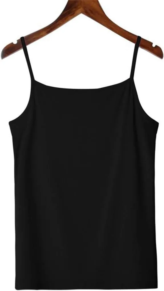 CSCDD Versatile Camisole Tank Top for Women's Slim Fit Elastic Bottom