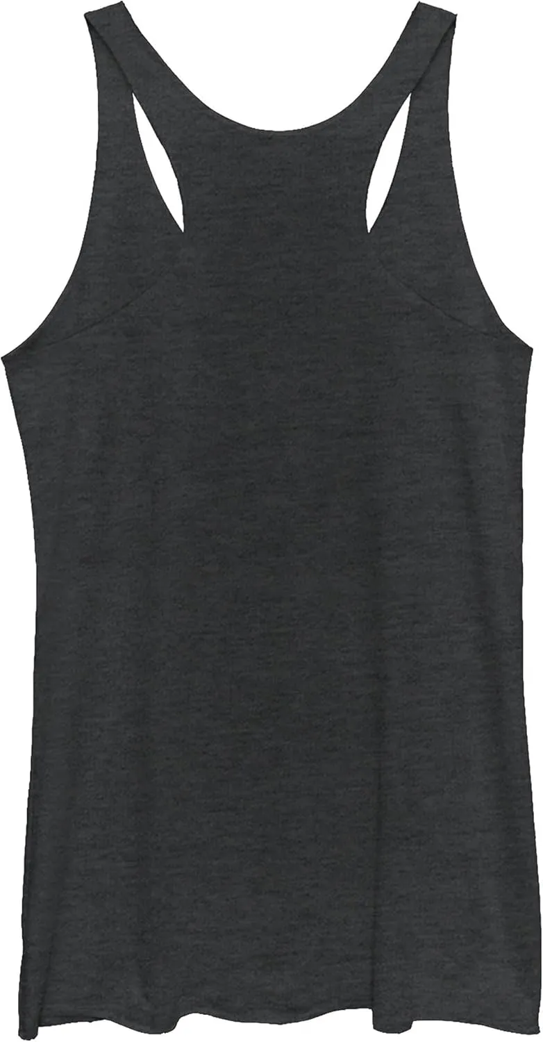Disney Classic Mickey Goofy Big Face Women's Racerback Tank Top