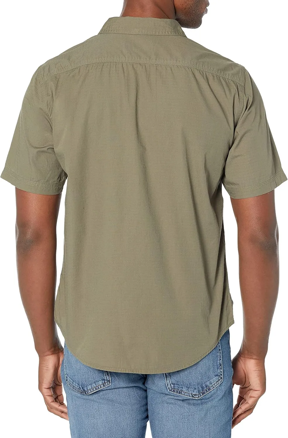 Dockers Men's Regular Fit Short Sleeve Utility Shirt