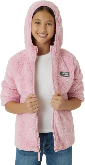 Eddie Bauer Kids' Zip Up - Kids' Full Zip Ultra Soft Sherpa Fleece Hoodie Sweatshirt for Boys and Girls (5-20)