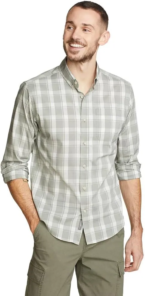 Eddie Bauer Men's Voyager Flex Long-Sleeve Shirt