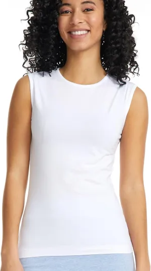 ESTEEZ Women's Tank Top Base Layering Camisole Fitted Sleeveless T-Shirt