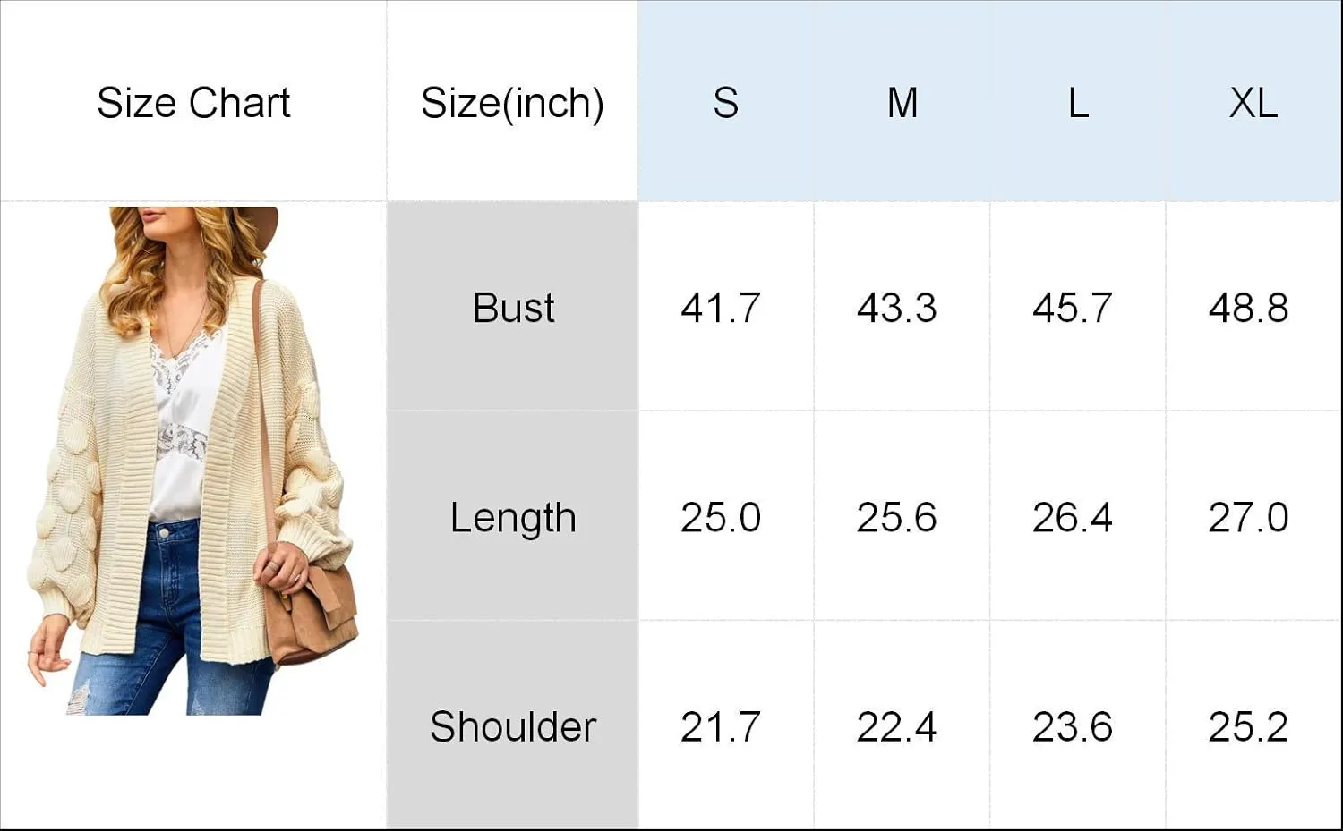 FERBIA Women Oversized Cardigan Knitted Cute Chunky Sweaters Wrap Long Fall Pom Pom Open Front Knit
