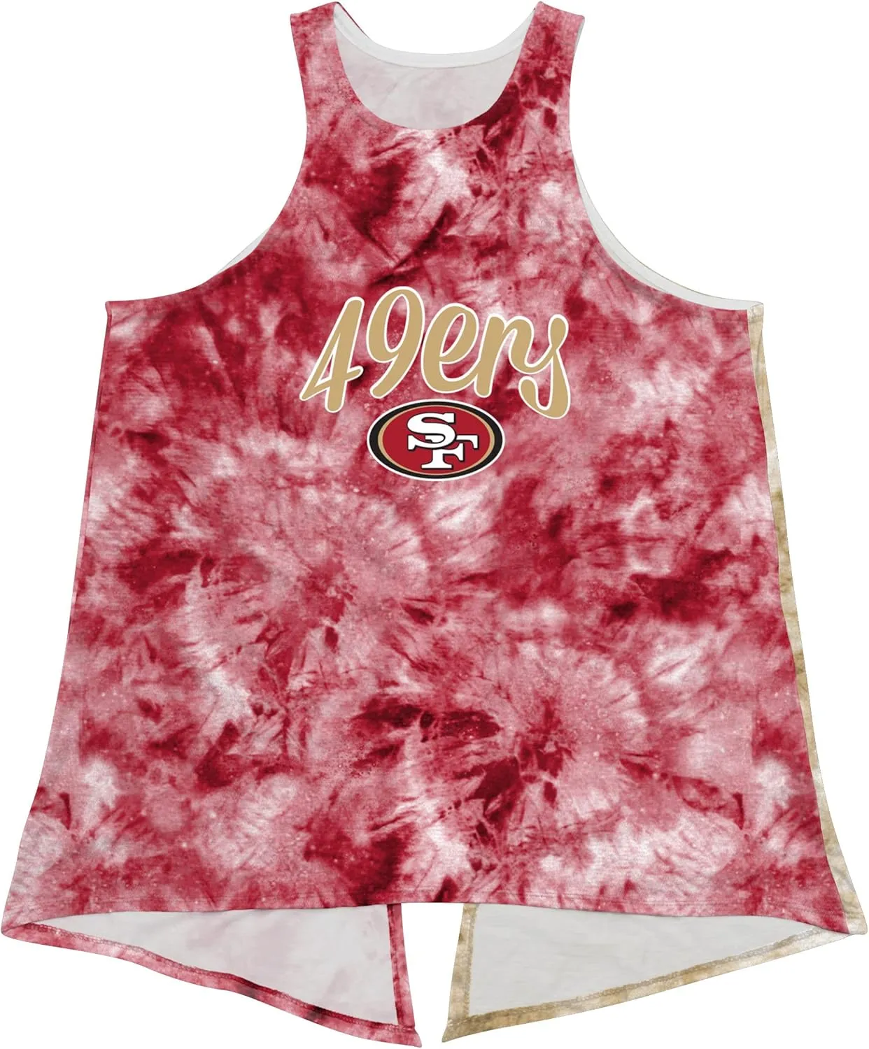 FOCO Women's NFL Team Logo Tie Breaker Tank Top Shirt
