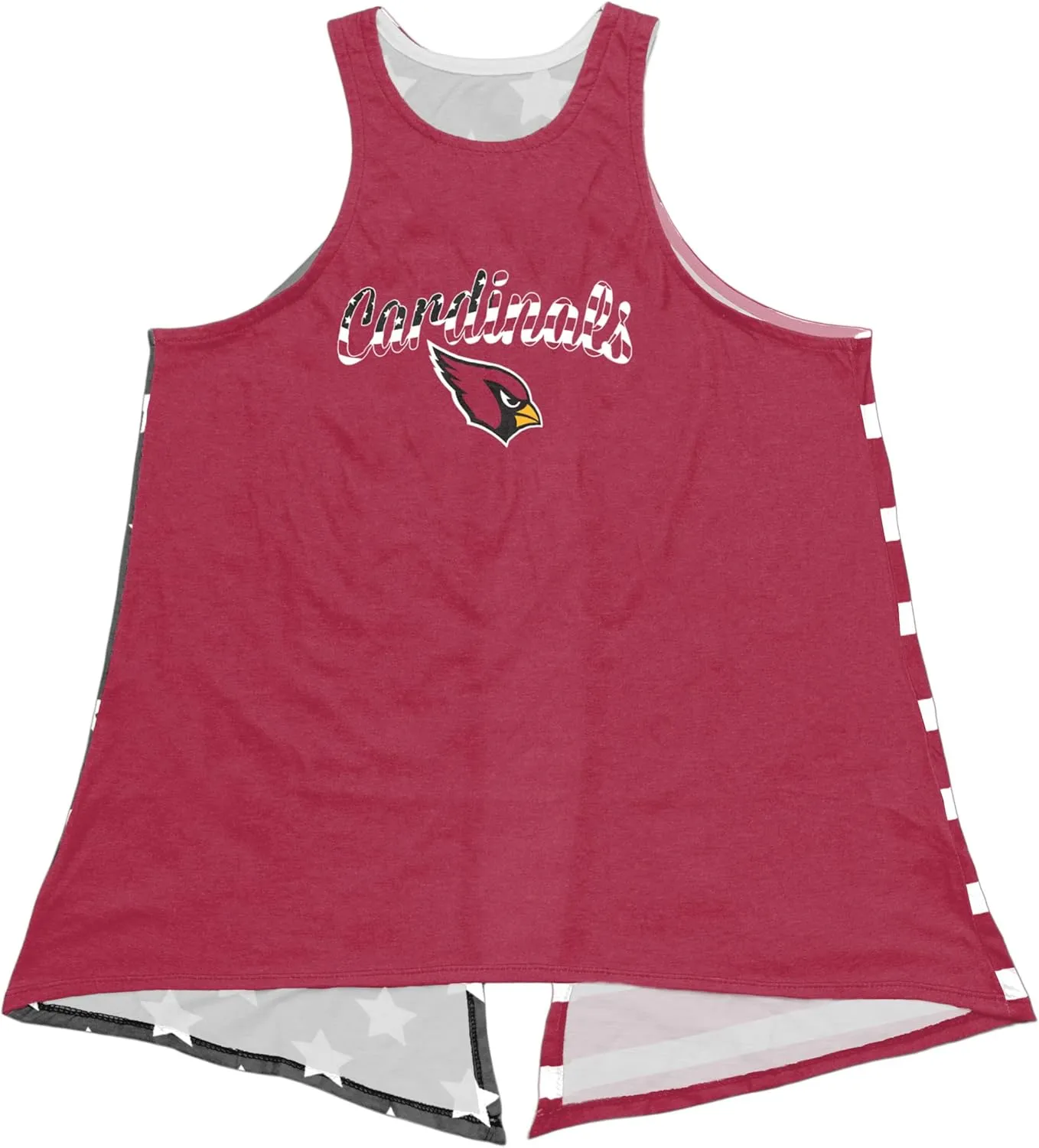 FOCO Women's NFL Team Logo Tie Breaker Tank Top Shirt