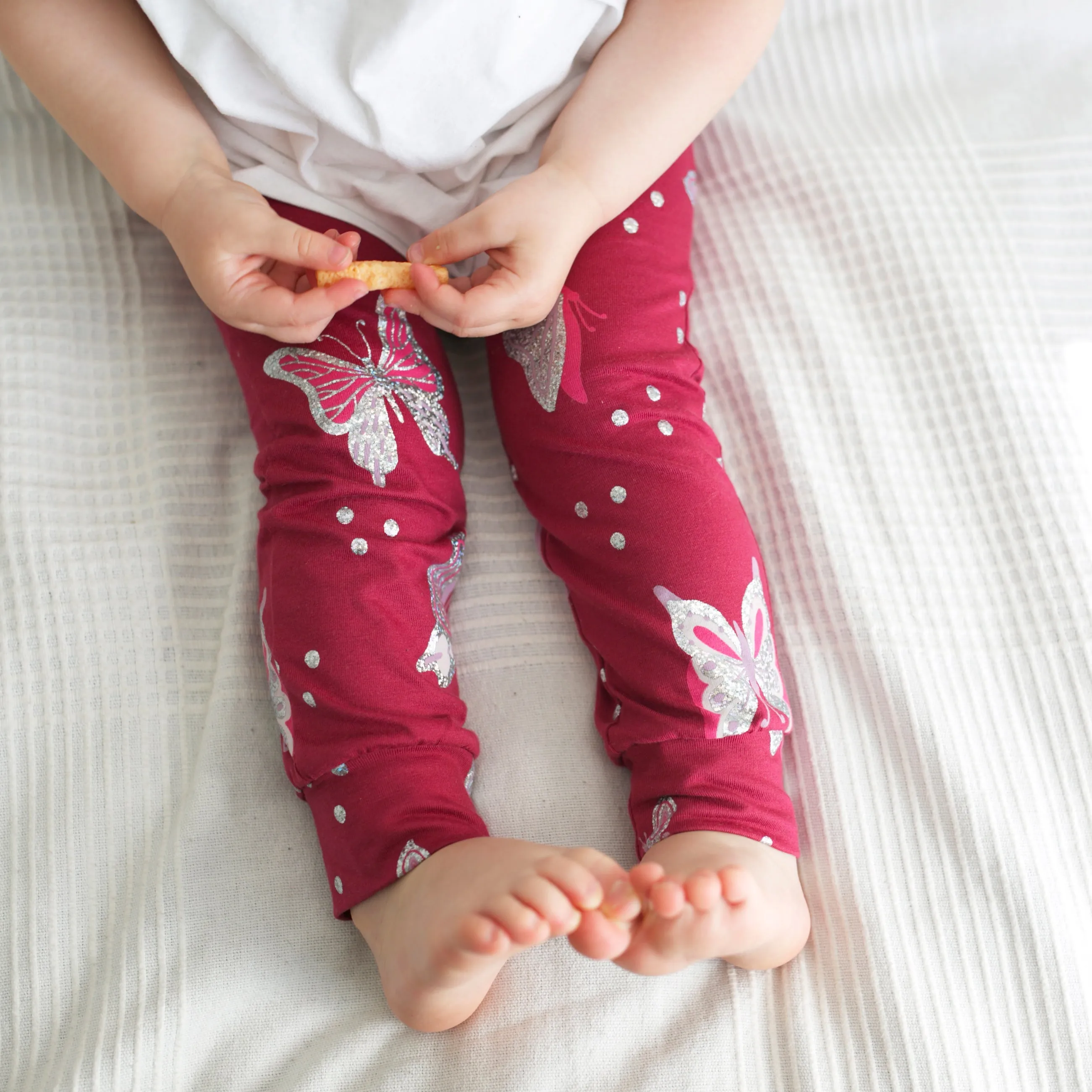 Foil Butterfly Leggings