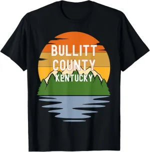 From Bullitt County Kentucky Vintage Sunset T-Shirt