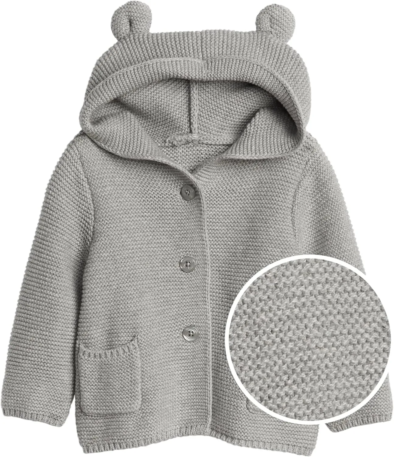 GAP Baby Boys' Garter Cardigan Sweater